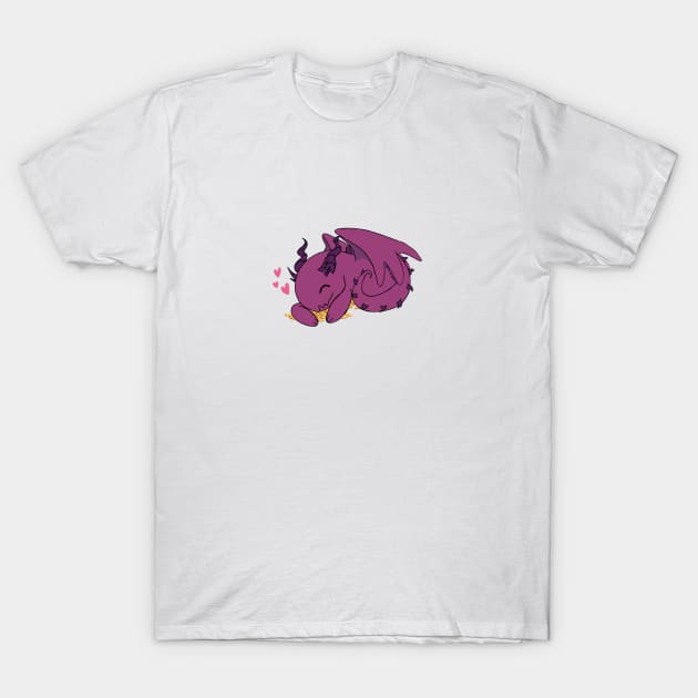 Purple Draco T-Shirt by kourtie1996